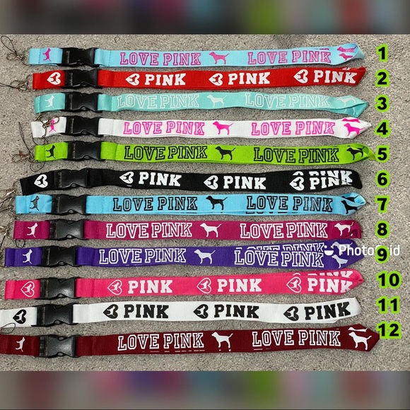 PINK Victoria's Secret Accessories - NWOT 2 pcs PINK VS lanyards